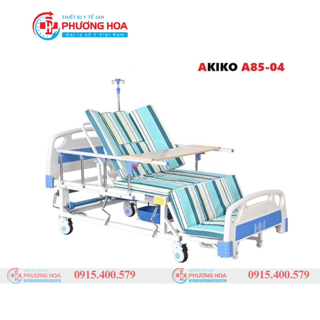 Giường Y Tế Đa Năng 4 Tay Quay Akiko A85-04